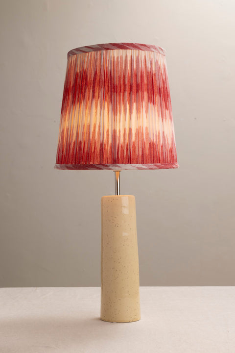 Lampeskjerm - H27cm Ikat Red