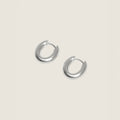 Øredobber - Chunky Hoop Tiny Silver