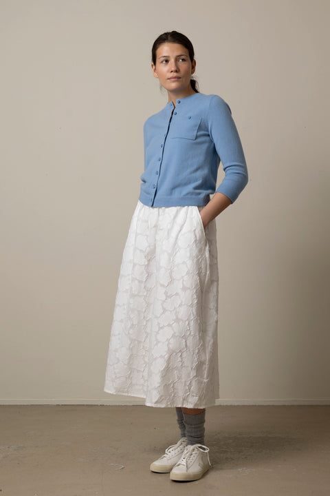 Skjørt - Skirt Laceflower White