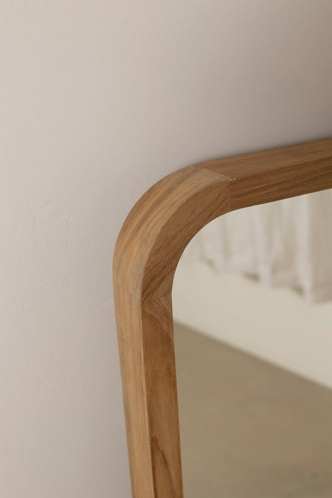 Speil - 60x100cm Teak