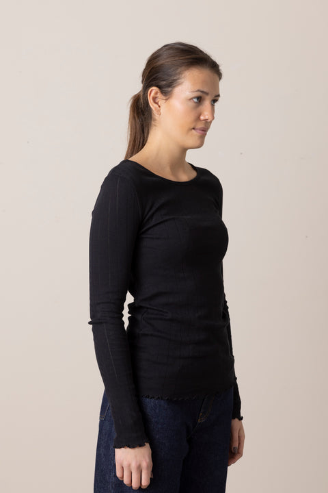 Genser - Edie Blouse Black