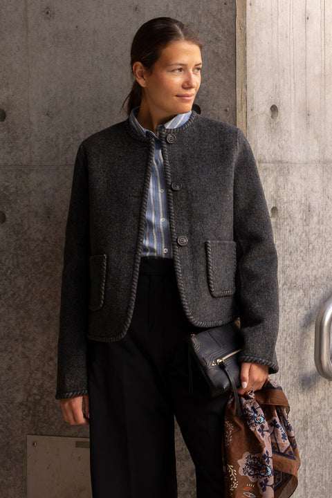 Jakke - Humble Anthracite