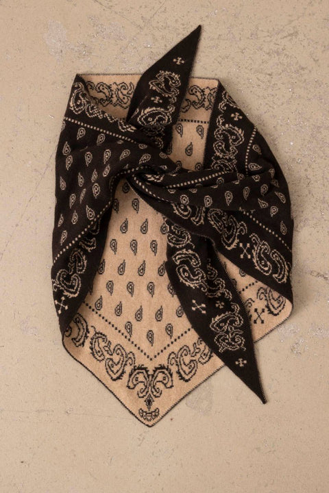 Skjerf - The Wild Rag Burnt Cocoa/Dune