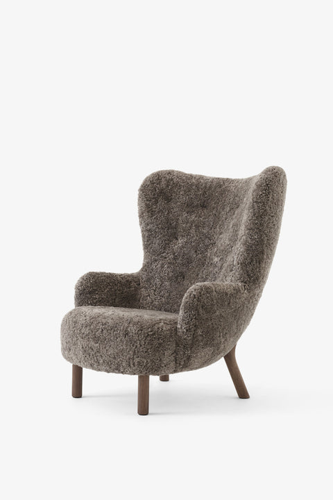 Lenestol & Puff - Petra Lounge Chair VB3/ATD1 Sahara/Valnøtt