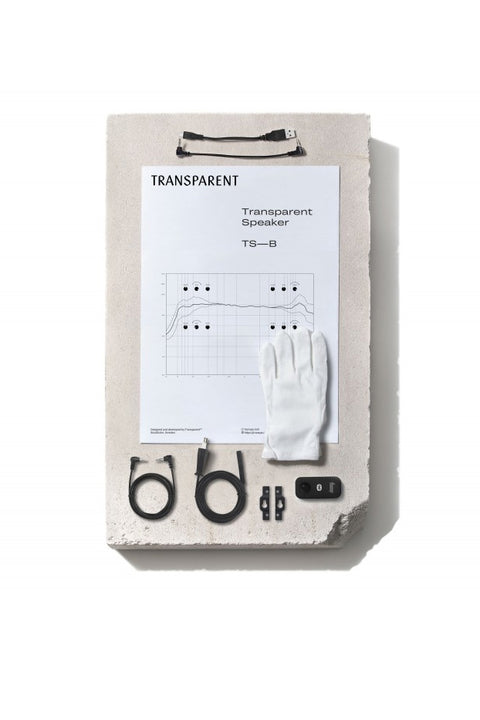 Høyttaler - Transparent Speaker Black