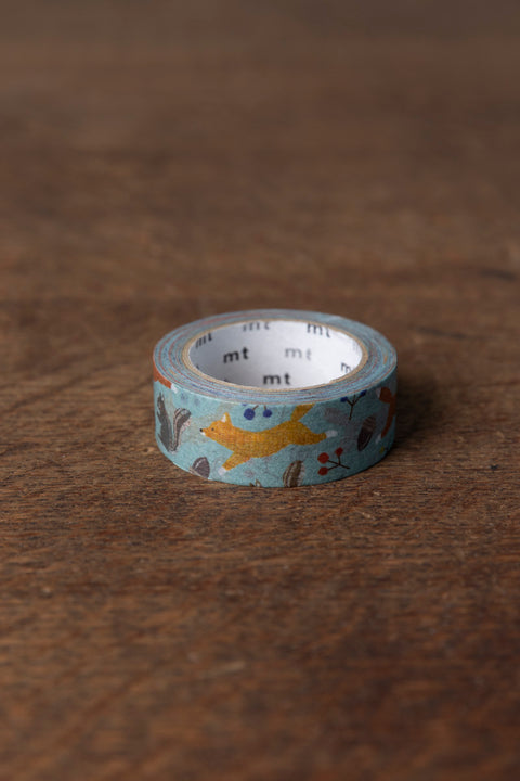 Teip - Embroidery Fox & Squirrel 15mm