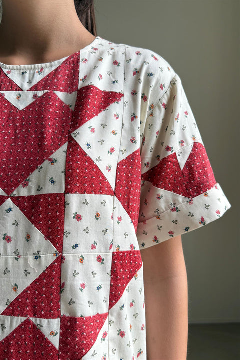 Kjole - Dorothy Patchwork T-Shirt Dress Multi