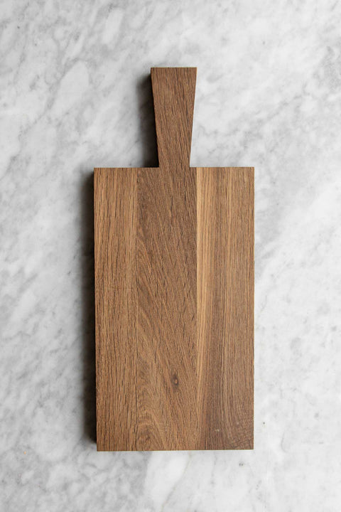 Skjærebrett - 16x29cm Dark Oiled Oak