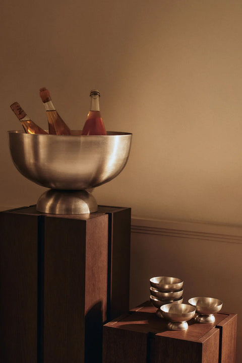 Champagnekjøler - Tumbled Champagne Cooler Stainless Steel
