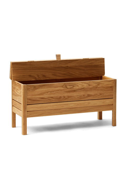 Benk - A Line Storage Bench 90 Eik