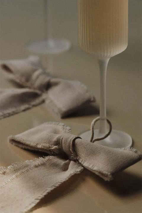 Julepynt - Bow Decoration 2pk Natural