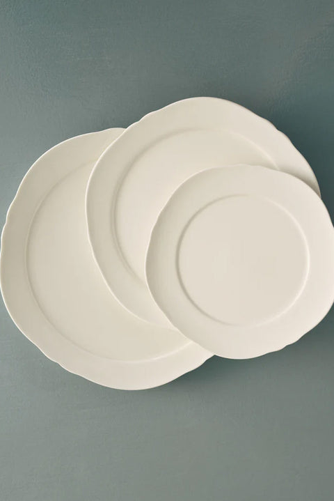 Tallerken - Silhouette M White