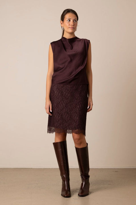 Topp - Draped Cowl NK Fig