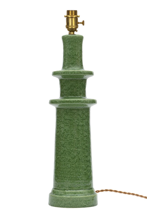 Lampefot - Candlestick Bottle Green