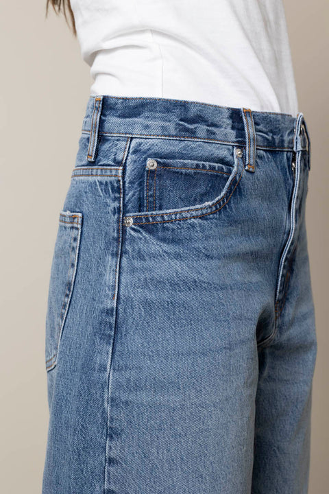 Jeans - The Bubble Crop Rapture Raw Fray