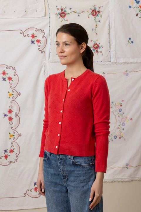 Cardigan - Compass Jane Scarlet