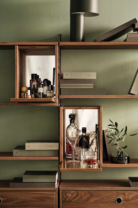 Skap - Tiny 28x38x30 Valnøtt