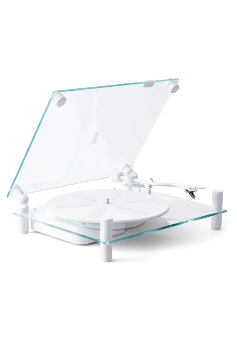 Platespiller - Transparent Turntable White