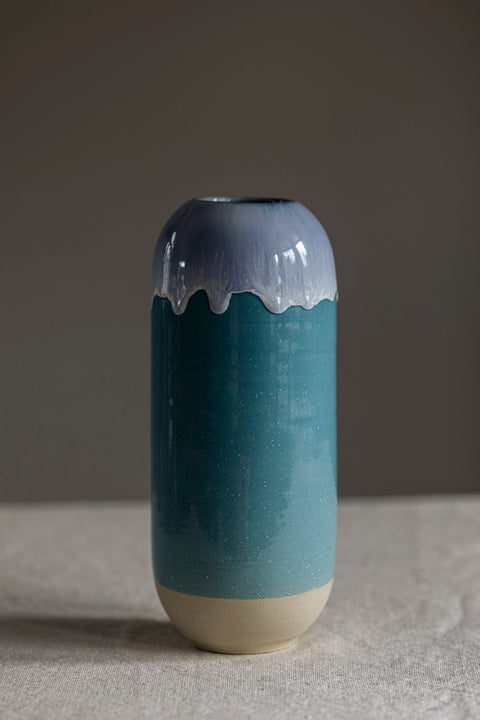 Vase - Yuki Blue Wave