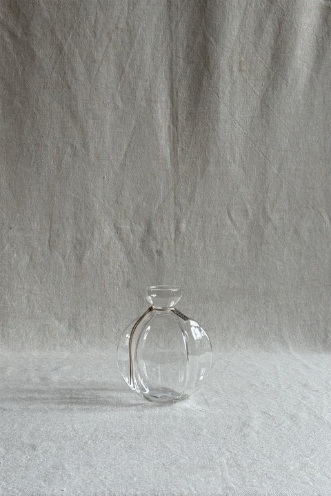 Vase - Glass H15cm Klar