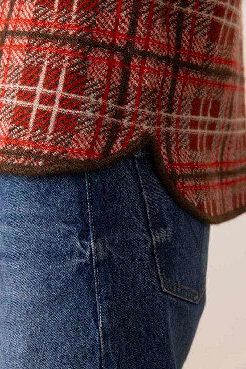 Jakke - Dylan Plaid Shirt Chili Combo