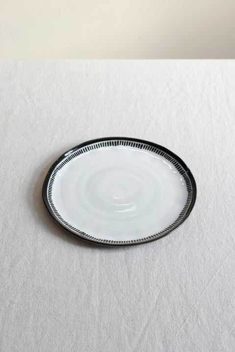 Tallerken - Cycle Dia27cm Mix White