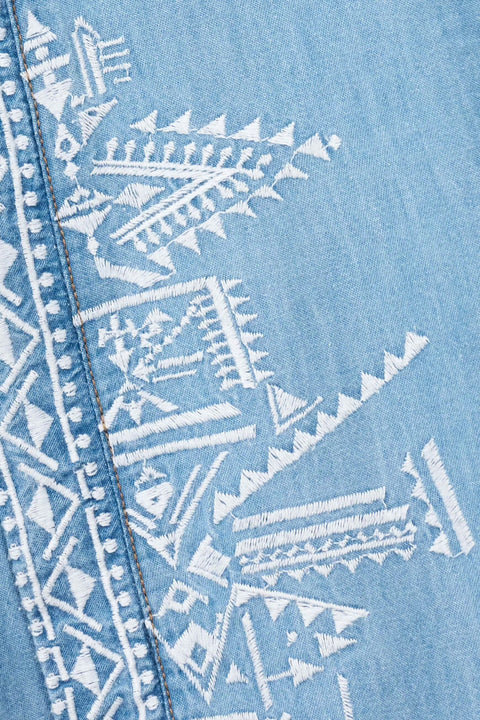 Bluse - Laura Light Used Blue