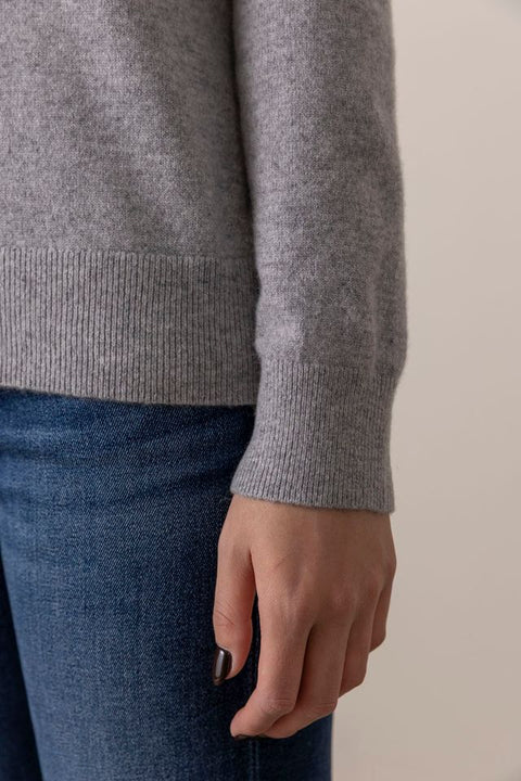 Genser - Weekend V-Neck Grey