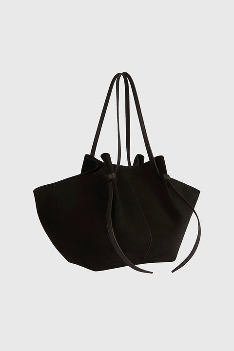 Veske - Large Mochi Suede Black