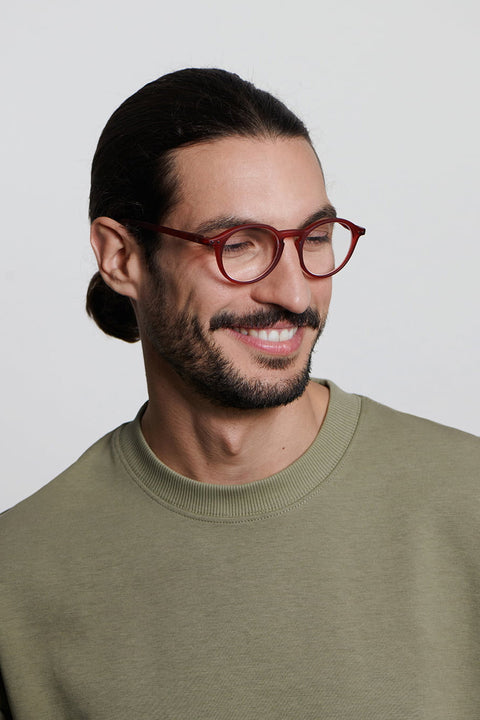 Briller - #D Cherry Red