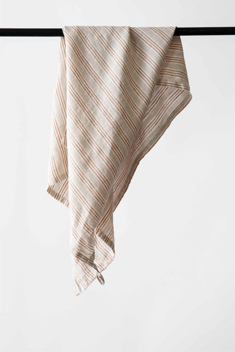 Kjøkkenhåndkle - 50x70cm Hazelnut Stripe