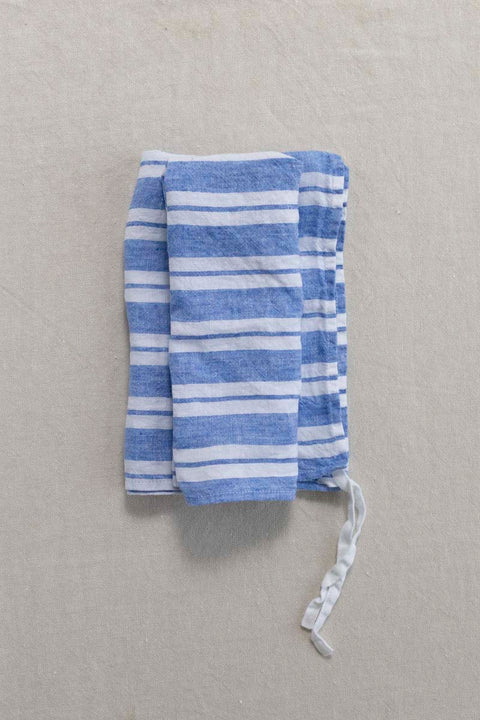 Kjøkkenhåndkle - Large Blue Stripes