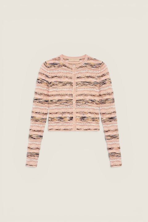Cardigan - Mia Knit Hibiscus
