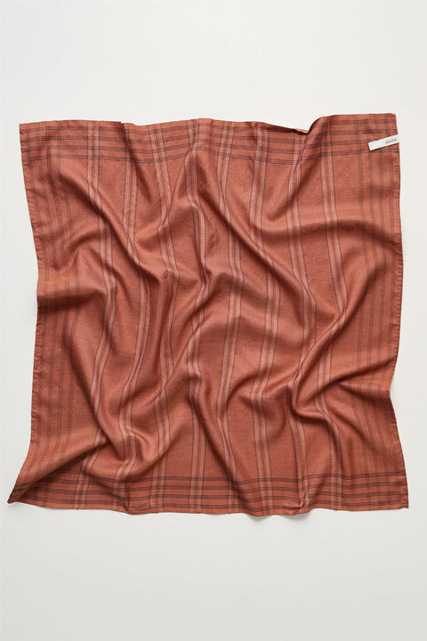 Skjerf - Dewdrop Mix Rust