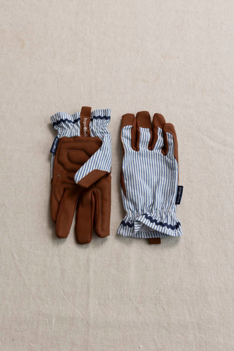 Hagehansker - Blue Stripe