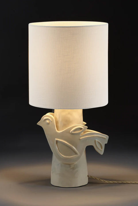 Bordlampe - Paloma White