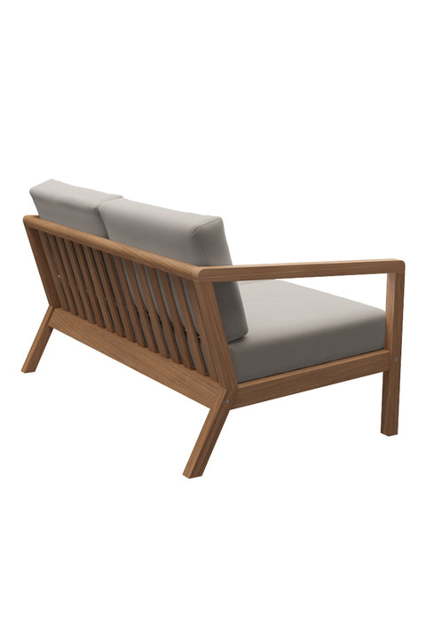Utesofa - Virkelyst 2-Seter Teak/Papyrus