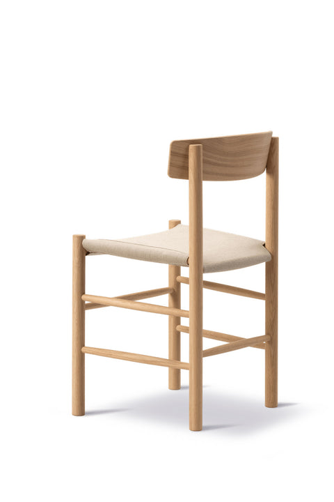 Spisestuestol - J39 Modell 3339 Lys Oljet Eik Canvas Natural
