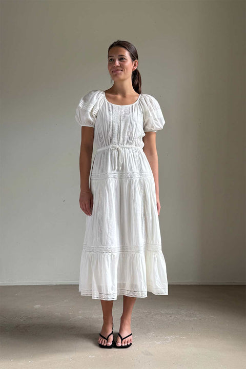 Kjole - Isolde SS Cotton Dress Pristine