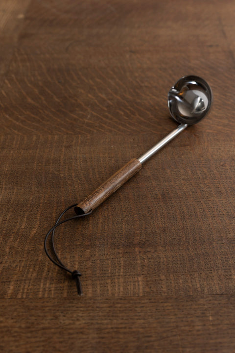 Øse - Mørkt Tre/Metall S