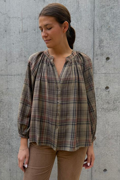 Bluse - Edme Kaki