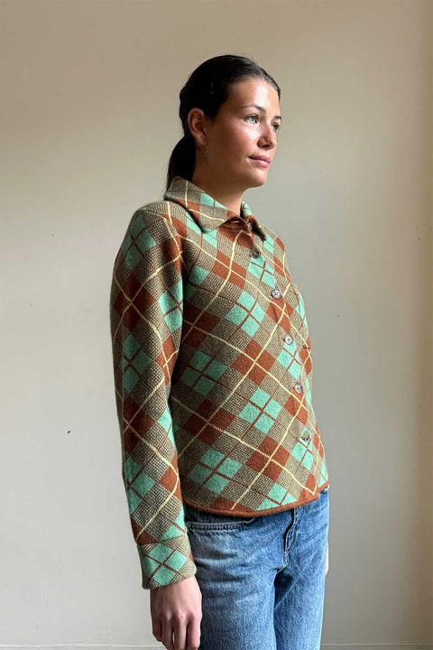 Skjorte - Dylan Plaid Shirt Highland Combo