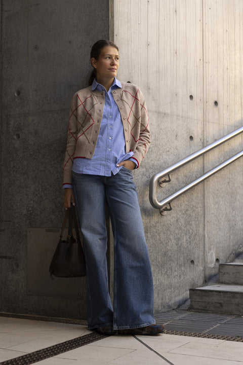 Jeans - Josie LR Relaxed Flare Flora