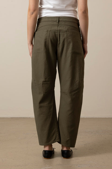 Bukse - Stevie Utility Tapered Pant Olive