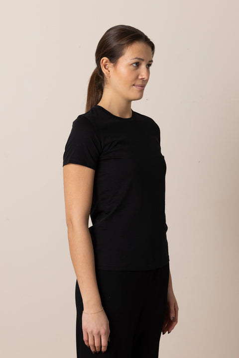 T-Skjorte - Essential Crew Black
