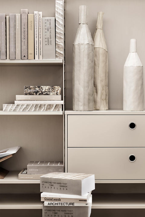 Skuffeseksjon - 2 Skuffer 78x30x42 Beige