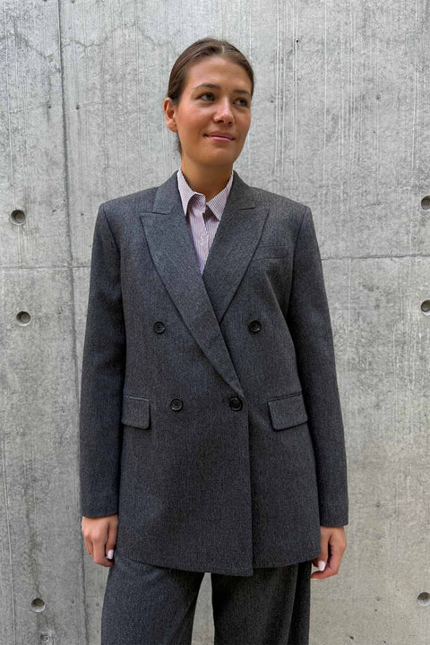 Blazer - Emile Charcoal