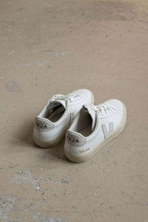 Sko - Campo Suede White