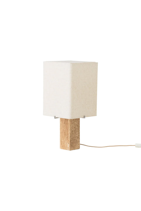 Bordlampe - Nonna H49cm Travertine/Sand
