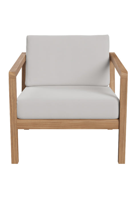 Loungestol - Virkelyst Armchair Teak/Cloud White